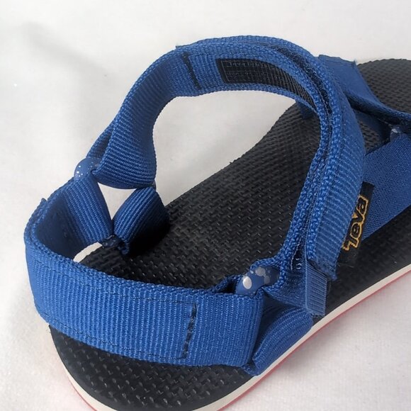 Teva Midform Universal Sandal Women 6 AMPUTEE SINGLE RIGHT Navy Blue Red 1013655 - Picture 6 of 11